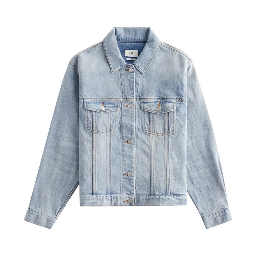 Kith Hayden Light Wash Denim Jackey Size L